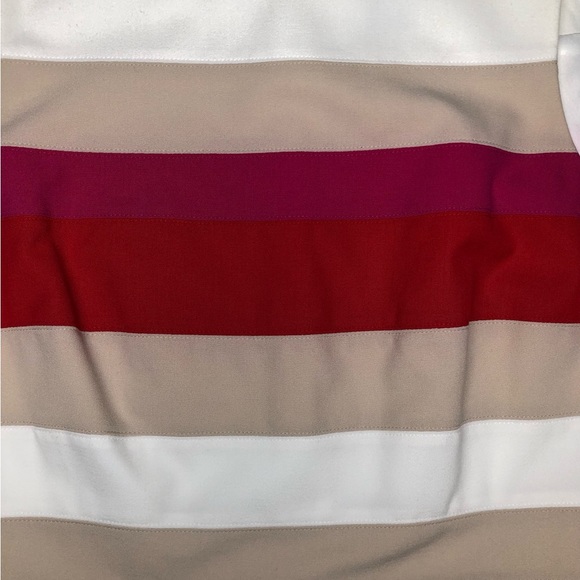 ⭐️NEW⭐️White House Black Market (WHBM) Sleeveless Color Block Sheath Dress - Picture 6 of 9